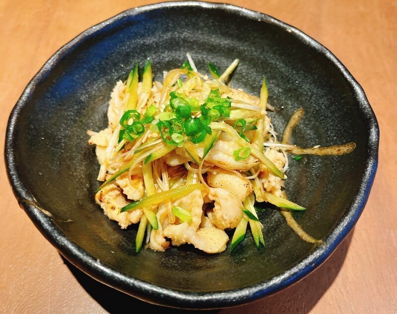鶏皮ポン酢