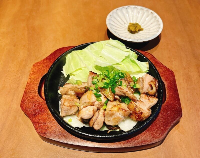 若鶏もも鉄板焼き